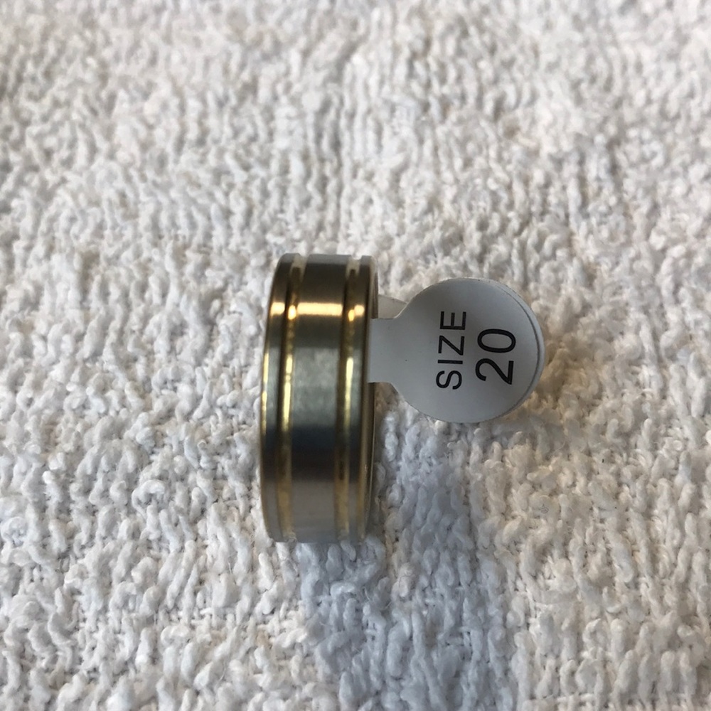 Stainless steel Unisex ring